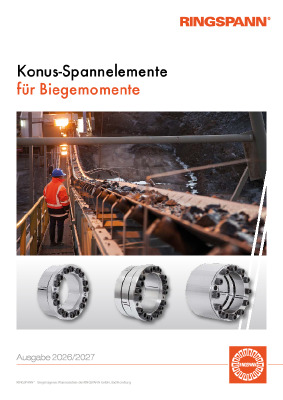 Konus-Spannelemente für Biegemomente