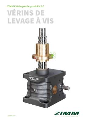 ZIMM Vérins de levage à vis